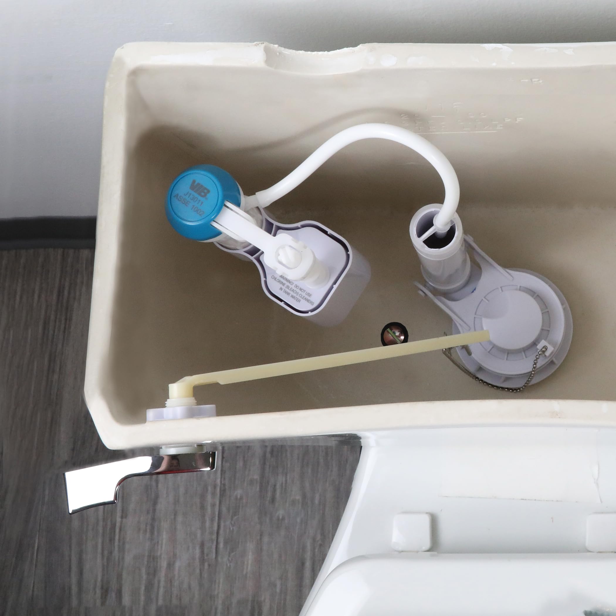 Danco 12094 Complete Toilet Repair Kit for 2-inch Flush Valve Toilets, Fix Running, Noisy and Leaky Toilets - Image 7