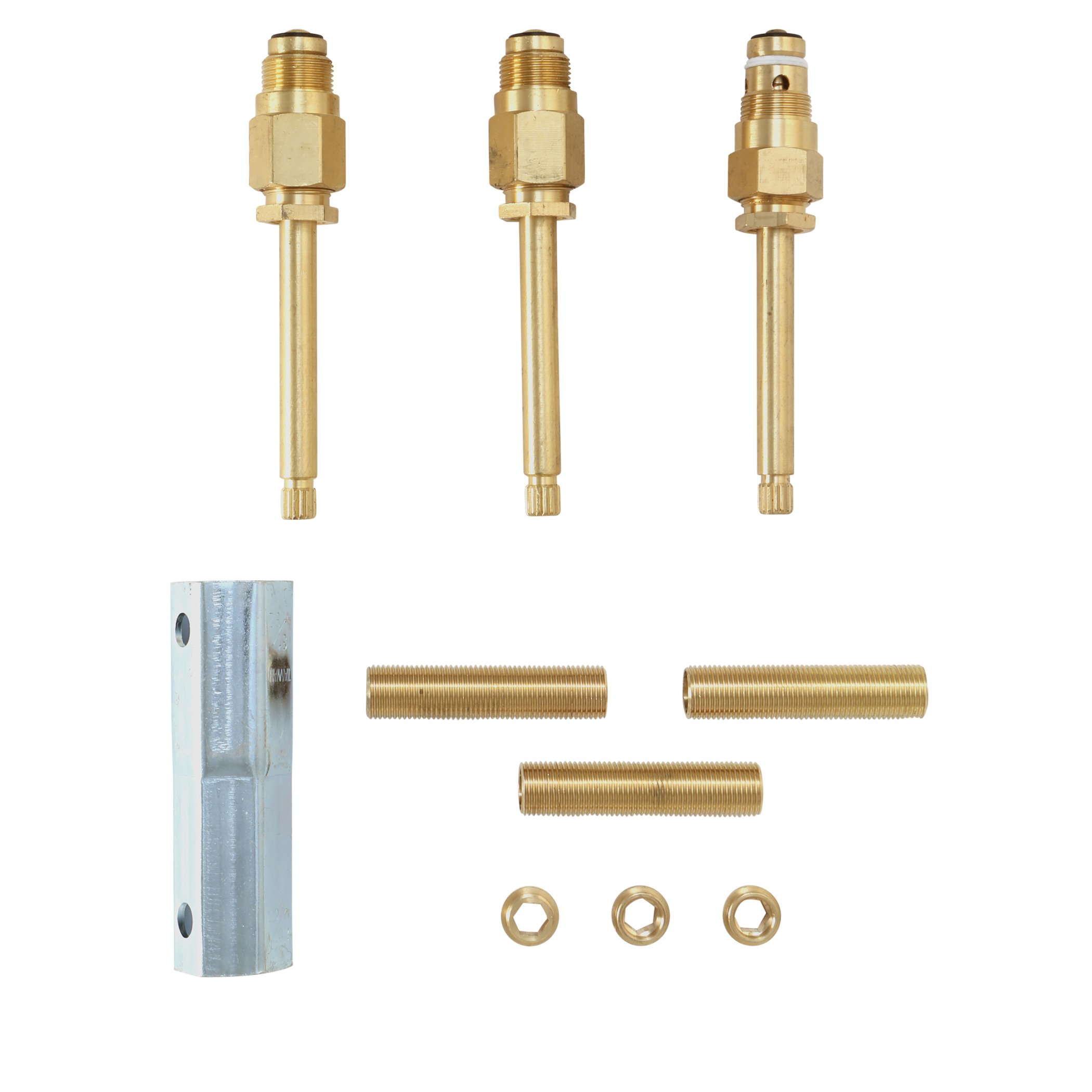 DANCO Bathtub and Shower 3-Handle Remodel/Rebuild Trim Kit for Central Brass Faucets | Knob Handle | 10L-11H, 10L-11C, 10L-13D | Chrome (39616) - Image 3