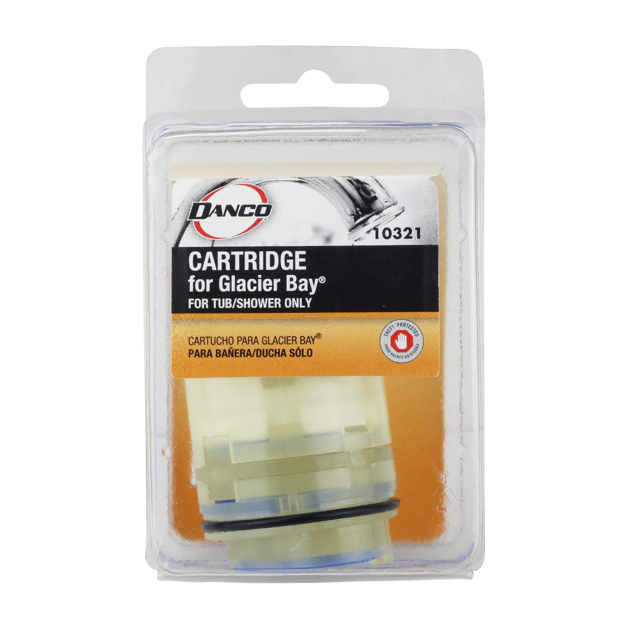 Danco Cartridge for Glacier Bay Single-Handle Tub/Shower Faucets Works for Hot & Cold Water Applications Faucet Repair, ‎Brass/Antique Brass (10321) - Image 5