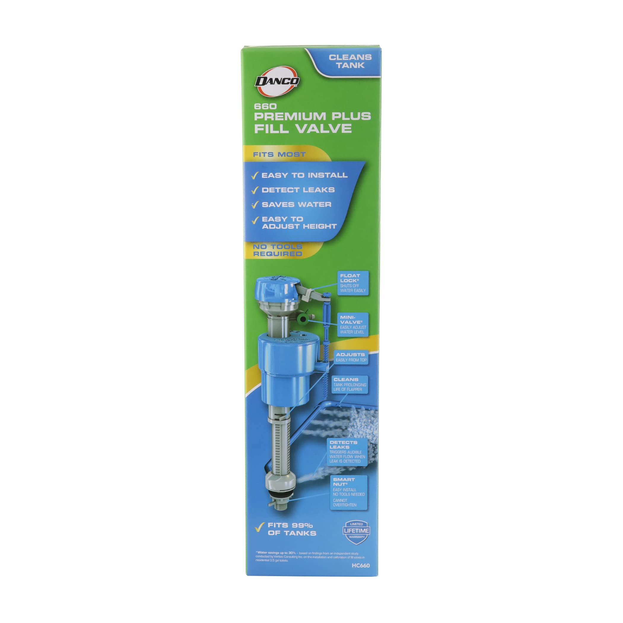 Danco HC660 Toilet Fill Valve Repair Kit, Pack of 1, Blue White - Image 7